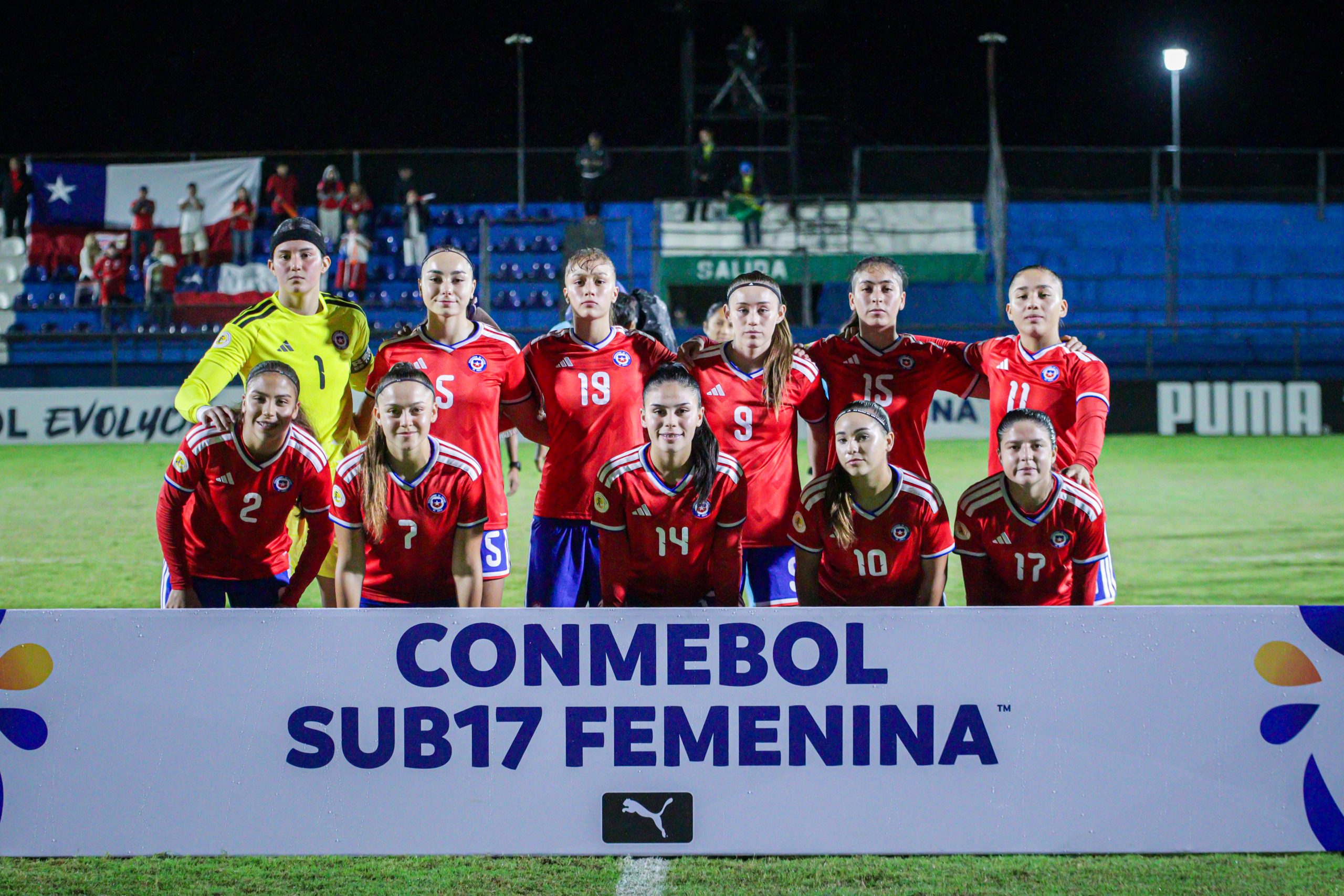 Chile se instala en las Semifinales del Sudamericano Sub 17