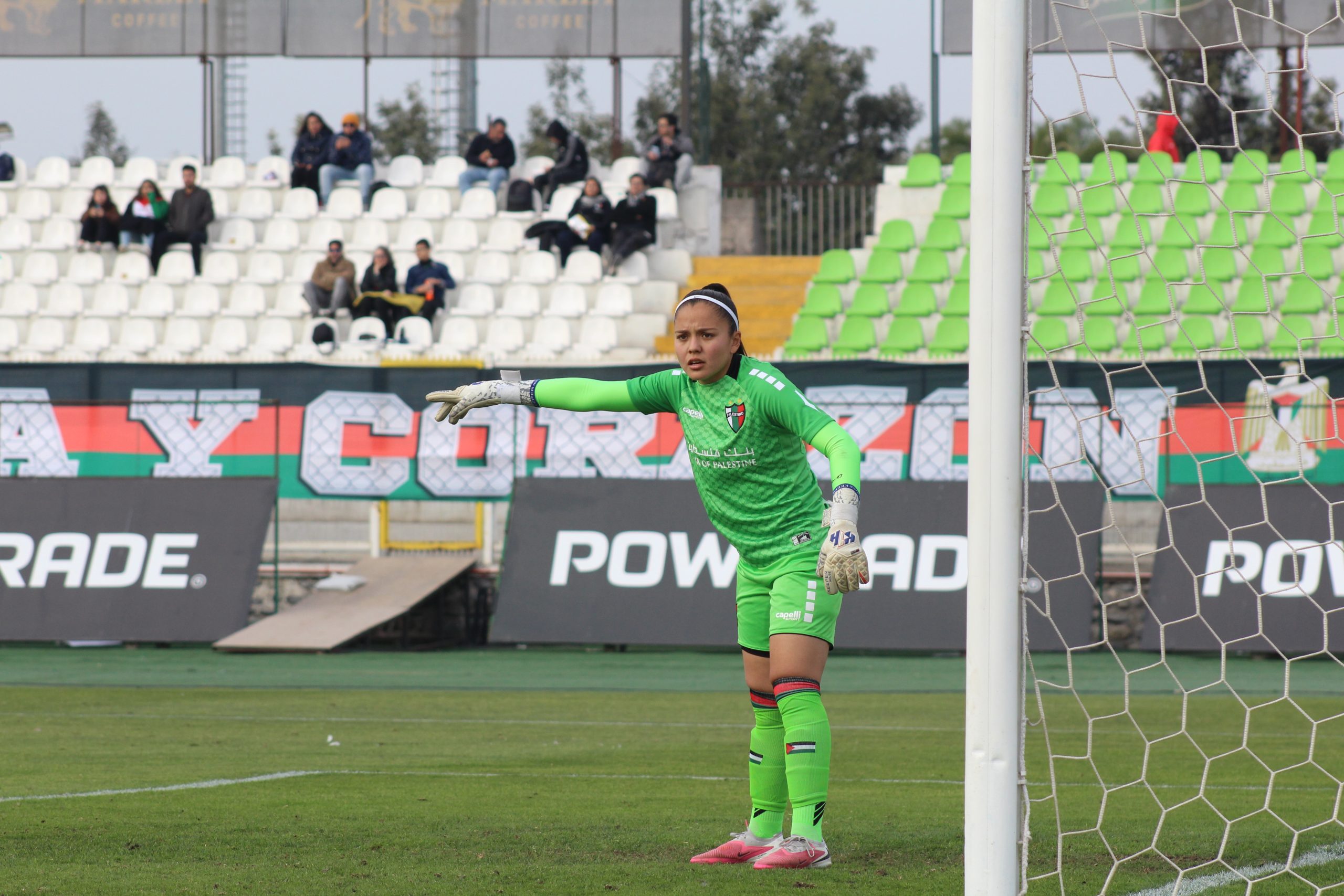 Conversamos en exclusiva con Javiera Silva, portera de Palestino